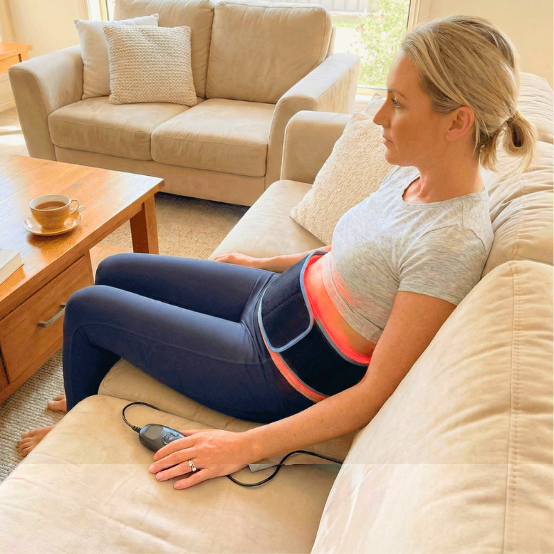 Person wearing the TruRelief Comfort Wrap