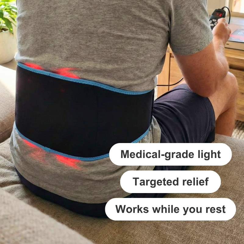Person wearing the TruRelief Comfort Wrap